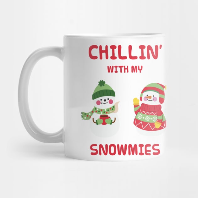 Chillin with my snowmies by The Gift Hub